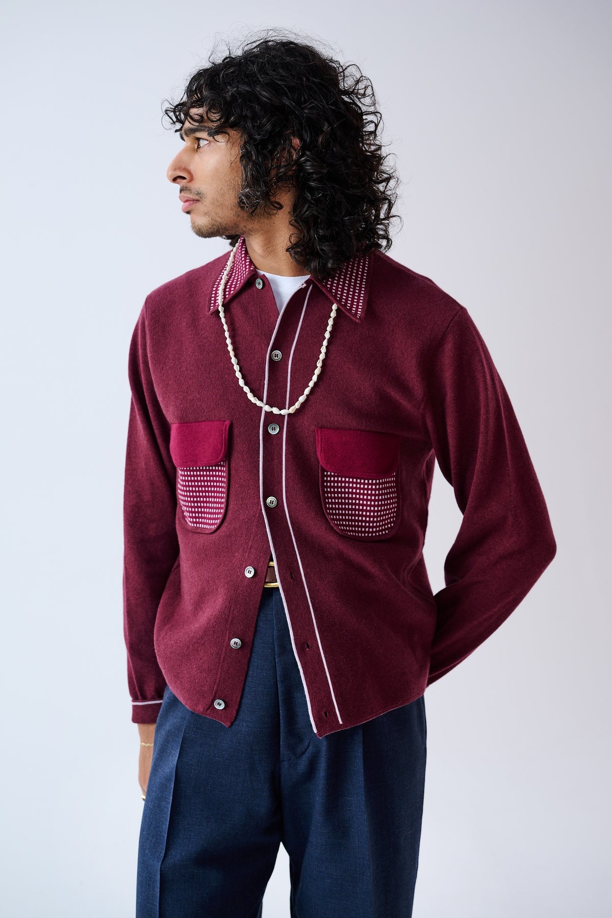 Alpha knit shirt