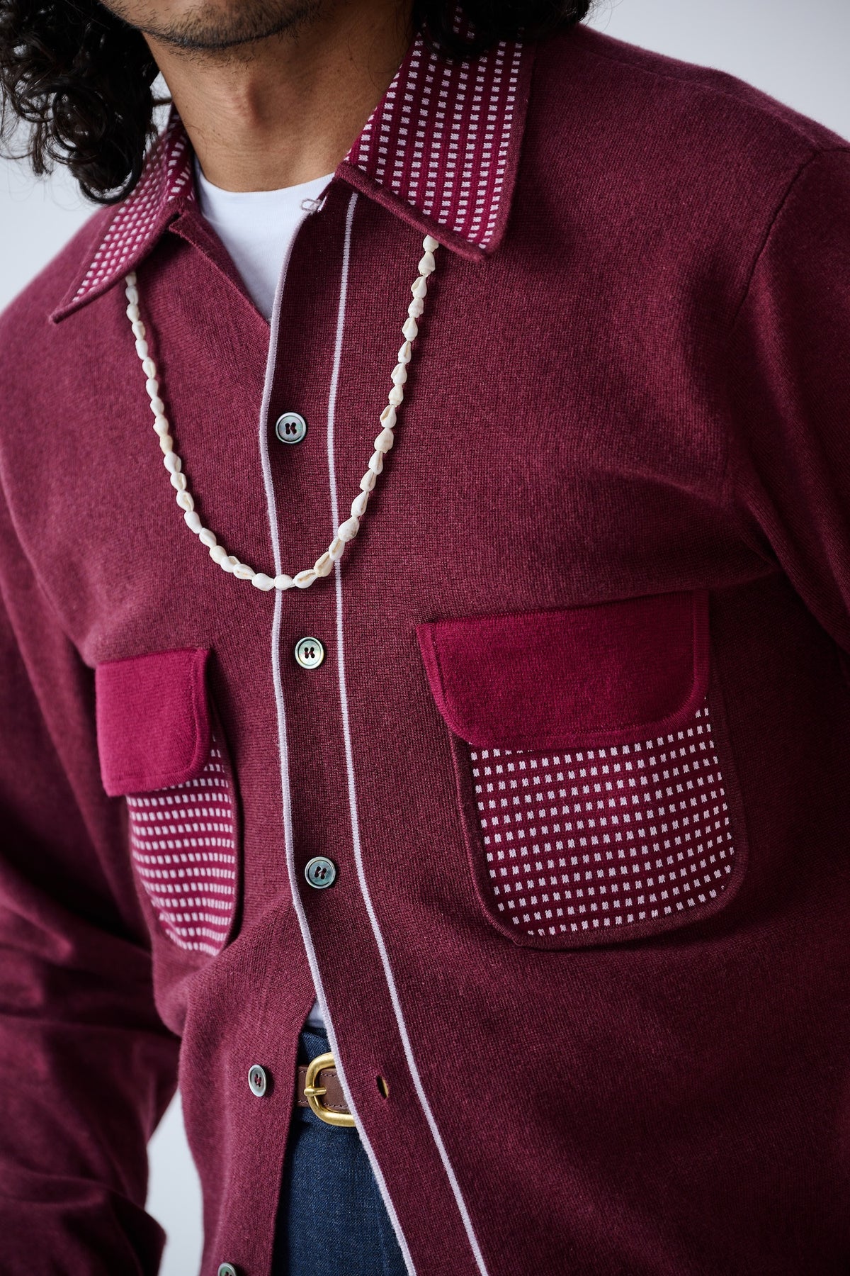 Alpha knit shirt