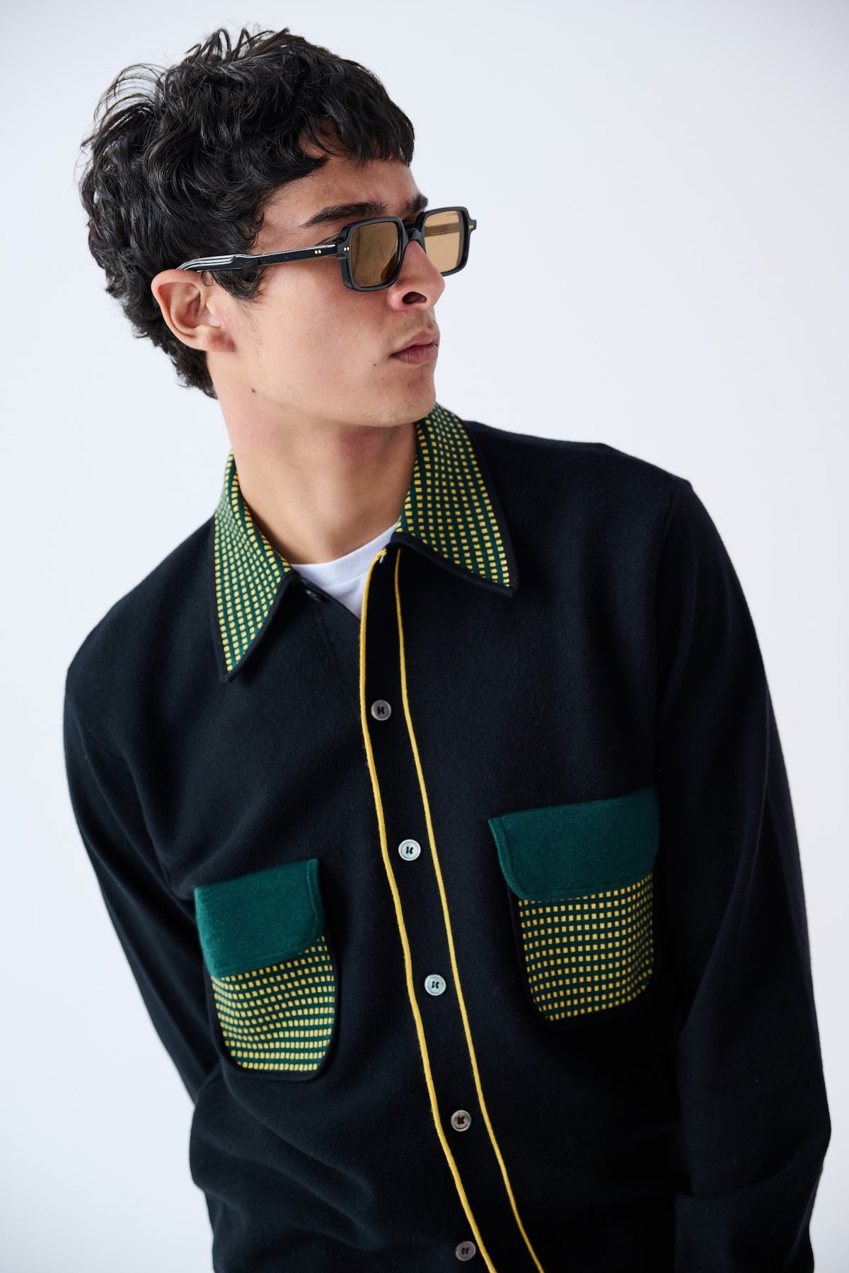 Alpha knit shirt