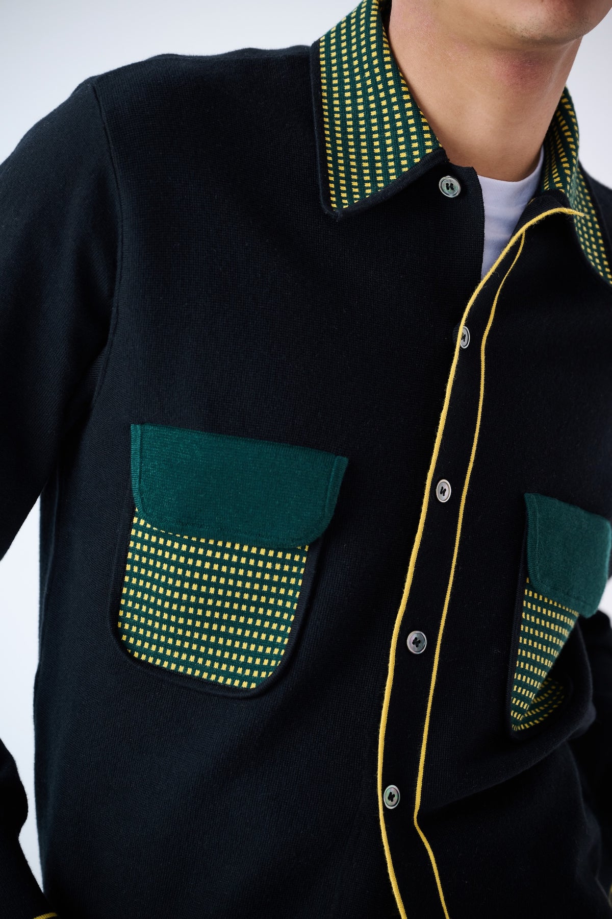 Alpha knit shirt