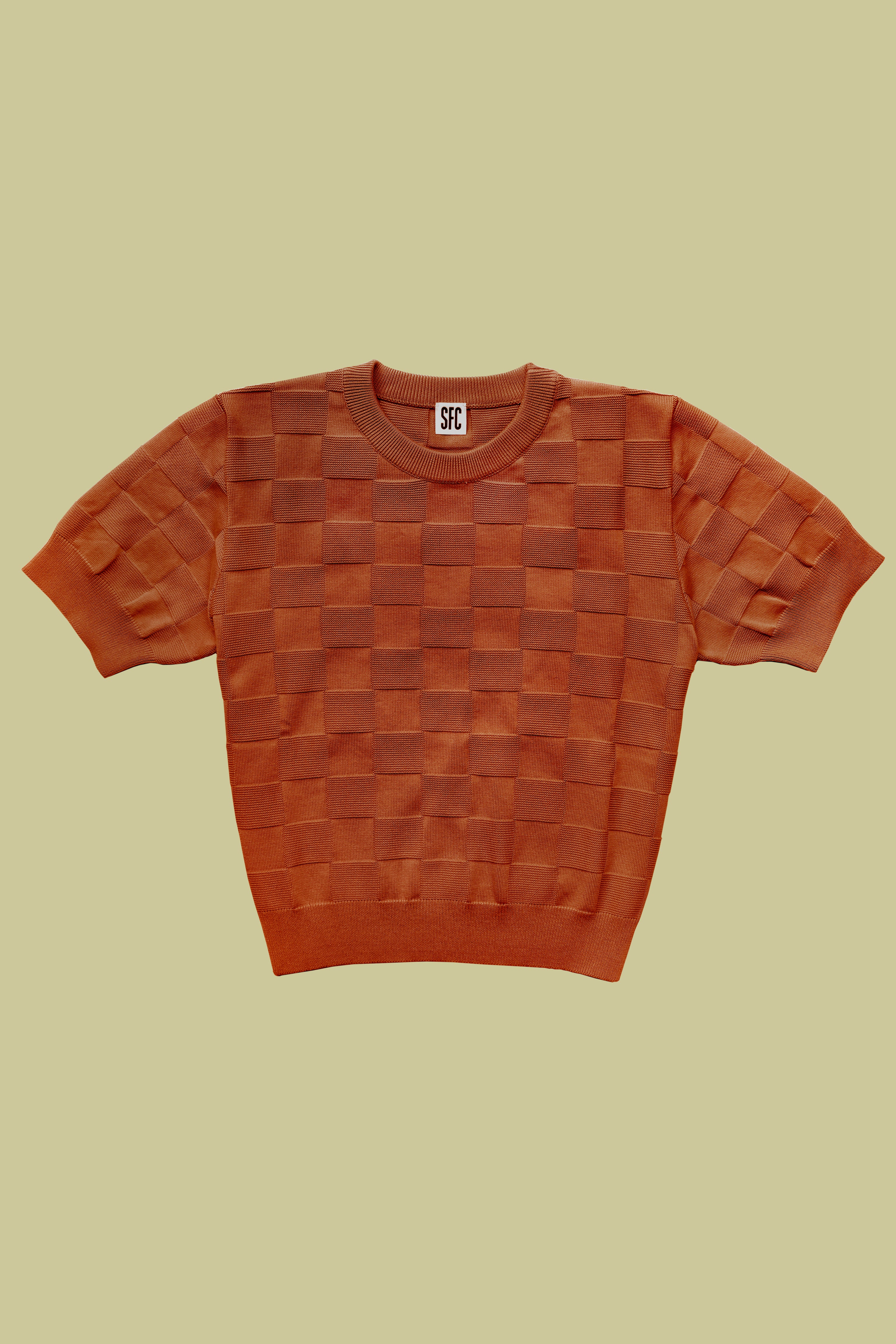 Burnt orange sale knitwear