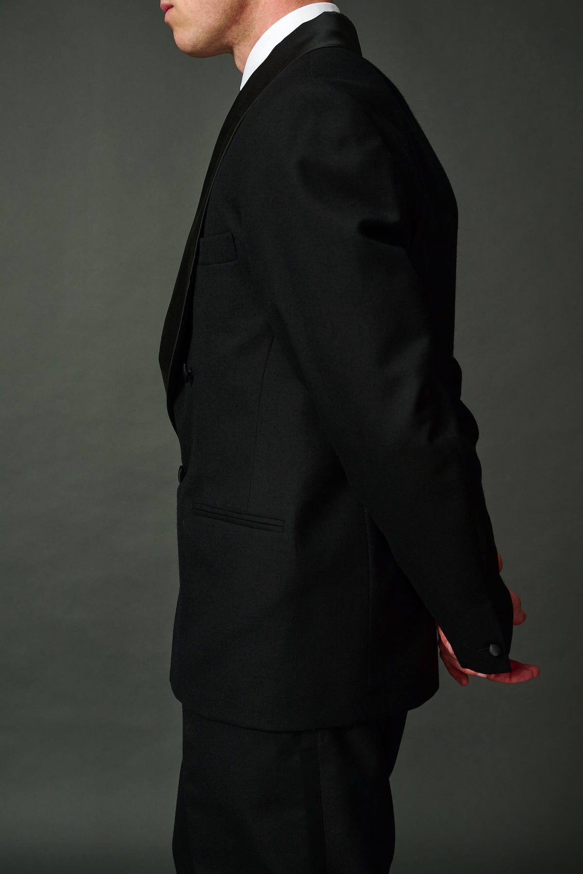 Bogart black tie tuxedo suit