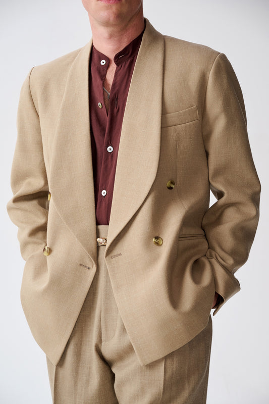 Bogart Shawl double-breasted suit