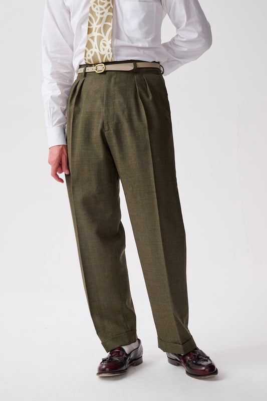 Classic wide-leg trousers
