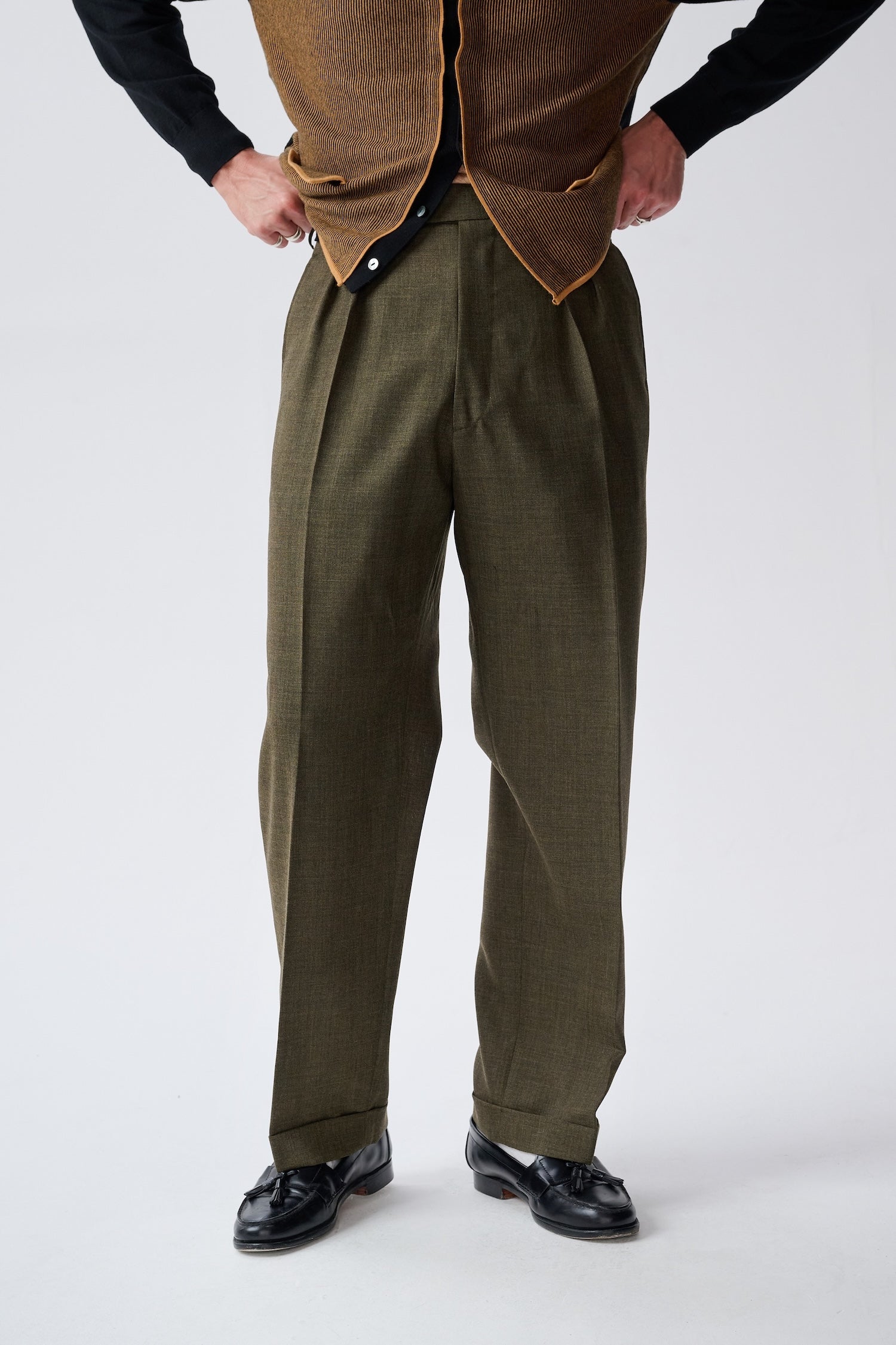Classic wide-leg trousers – Scott Fraser Collection