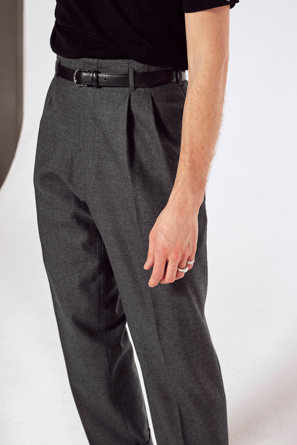 Navy Side Stripe Trousers | New Look