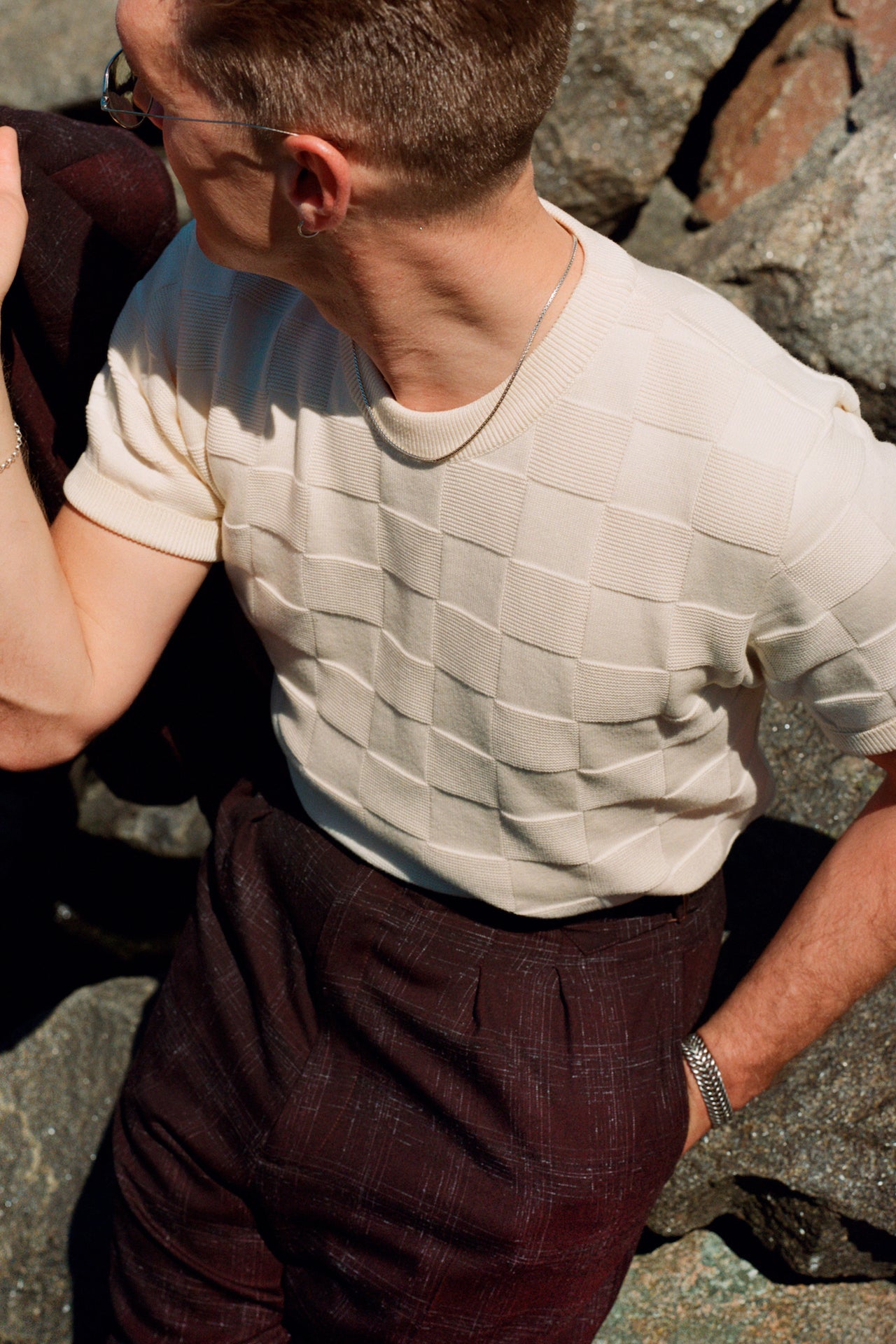 Chet knit tee
