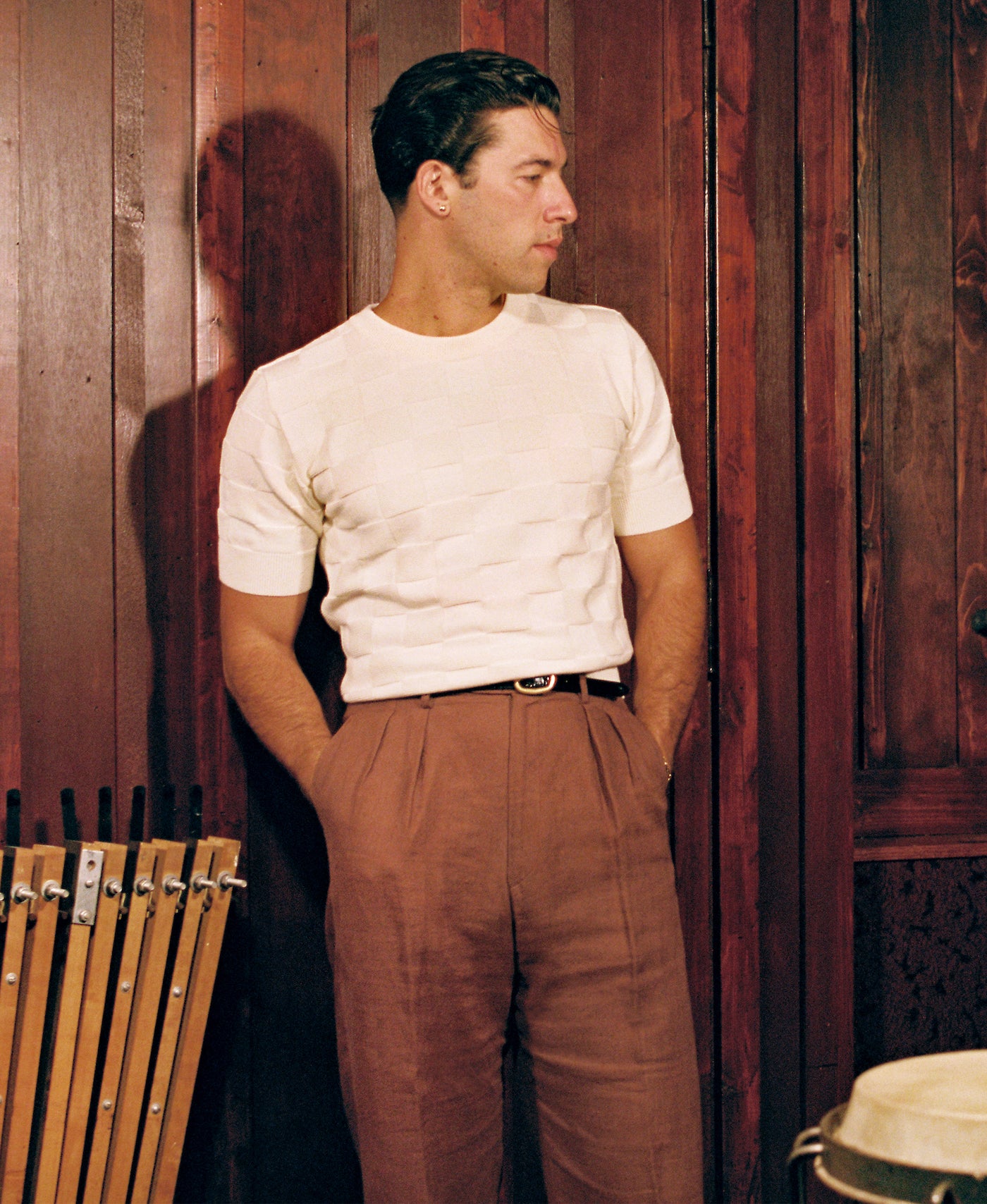 Chet knit tee