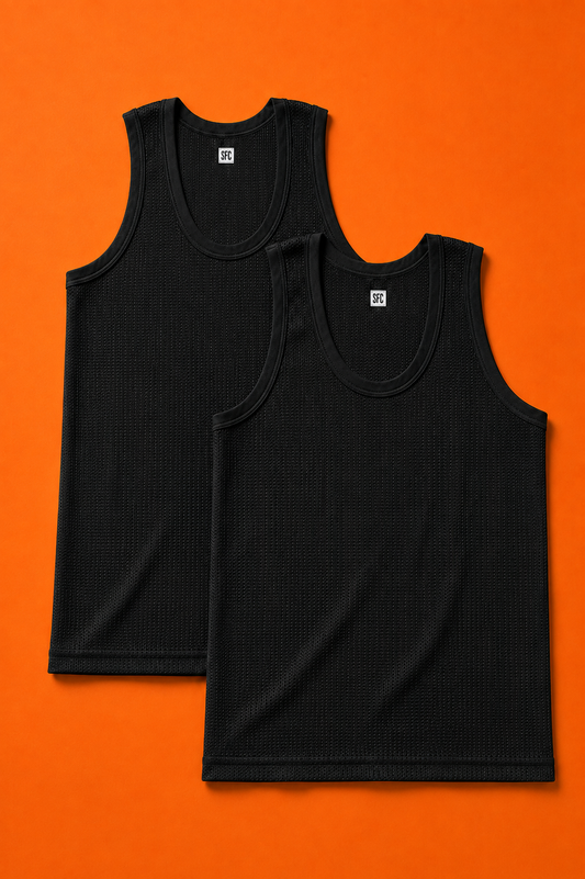 Perforated vest / tank (2pk)
