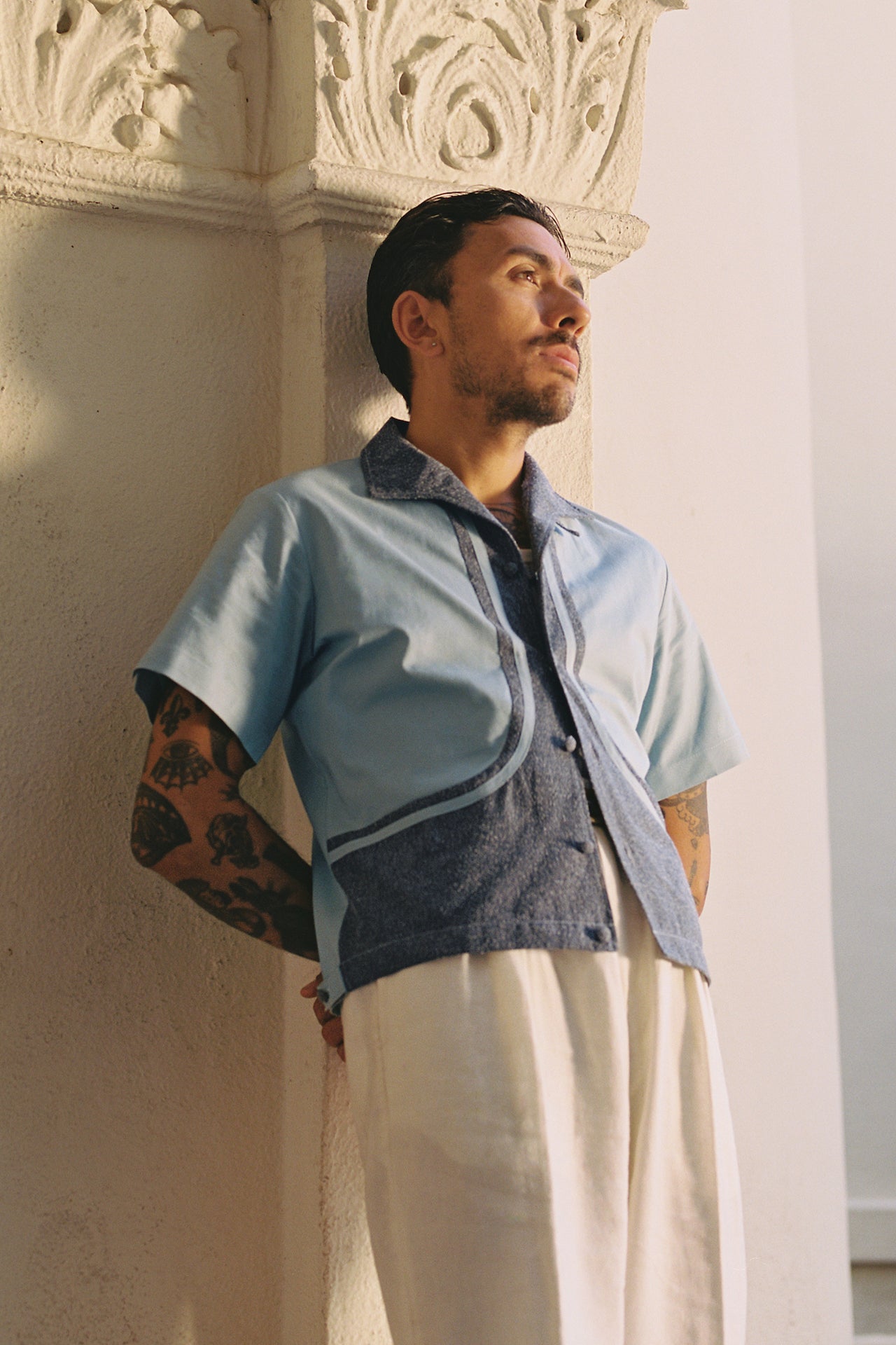 Piping shirt