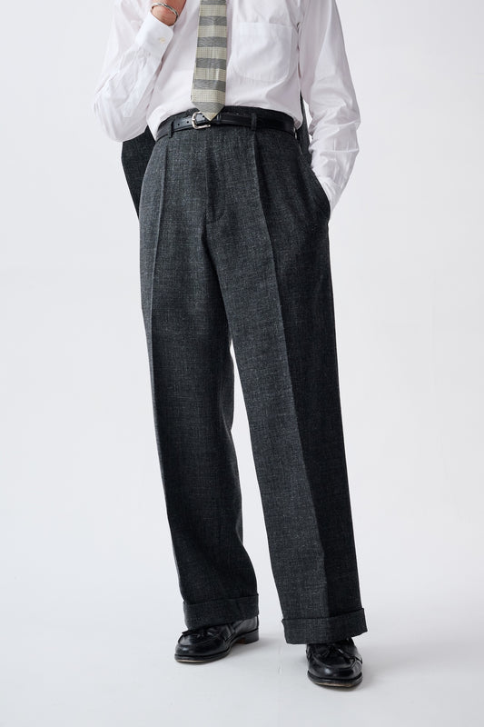 Wide boy trousers