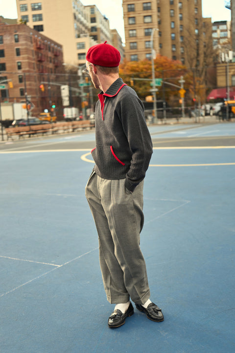 Charcoal Reggio pullover