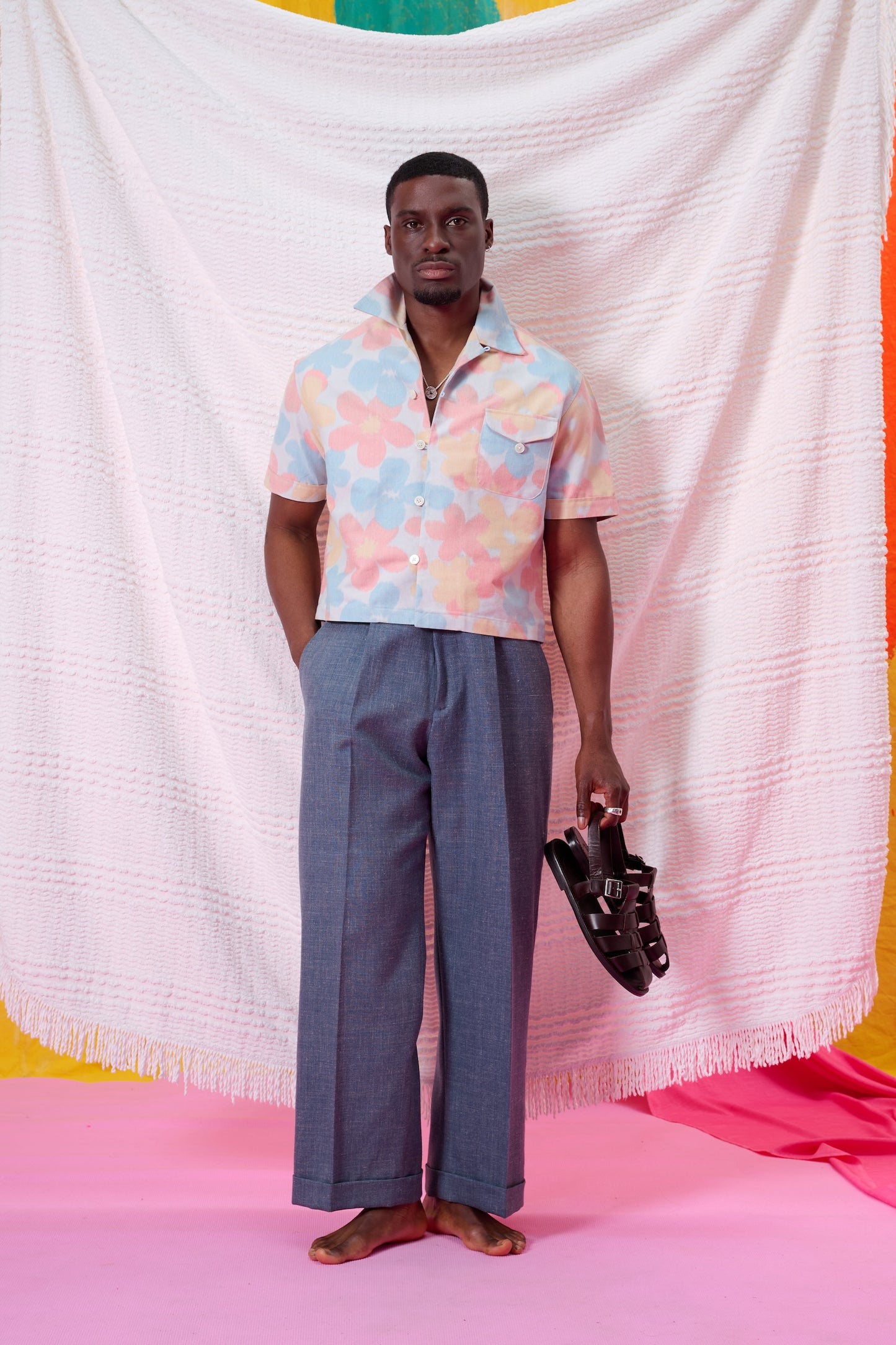 Loop pocket shirt