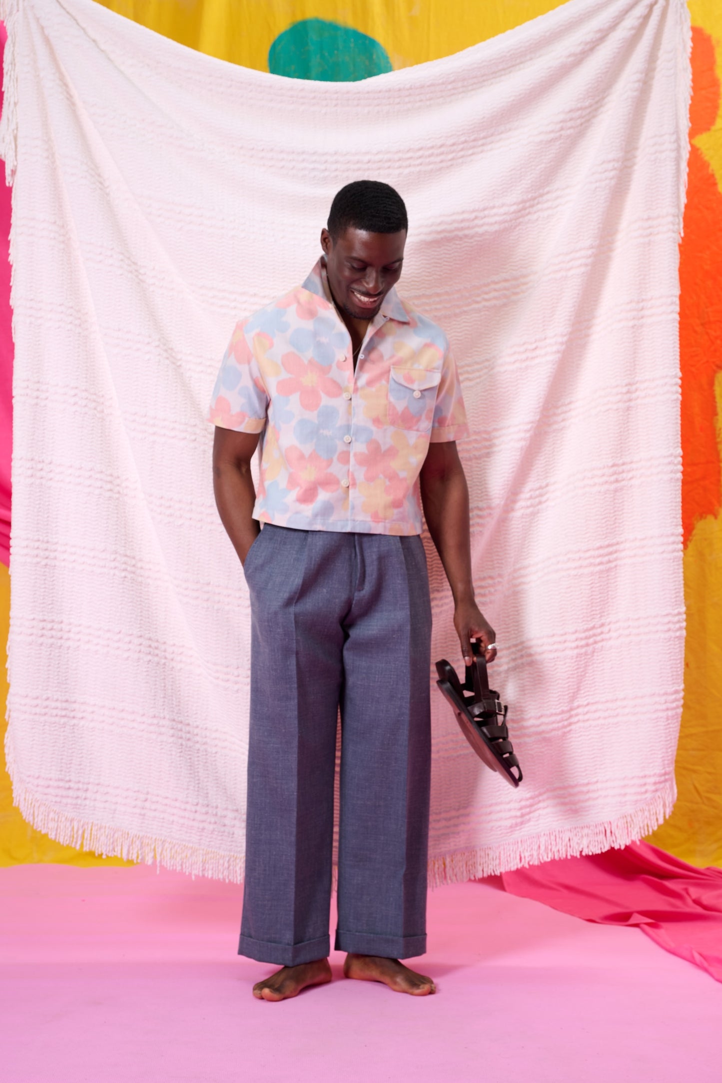 Loop pocket shirt