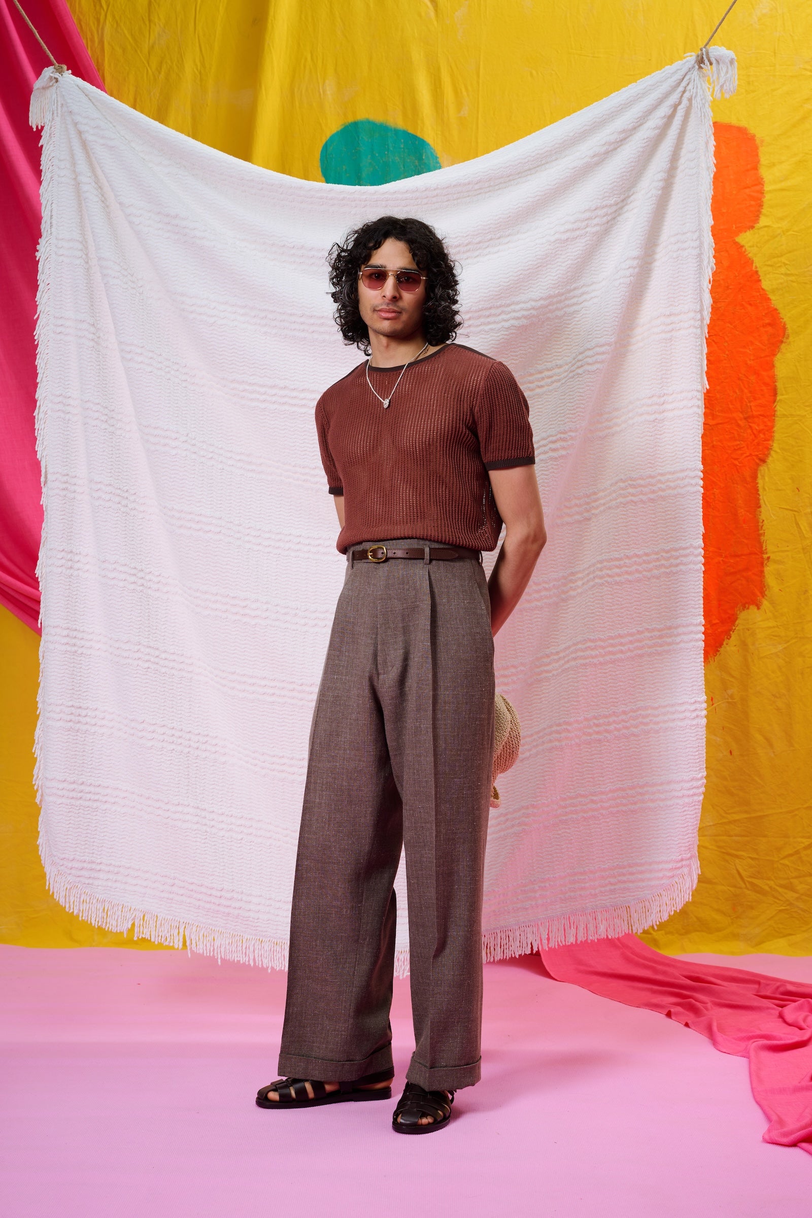 トップス Boycott VintageStriped Knit Net knit – Scott Fraser Collection