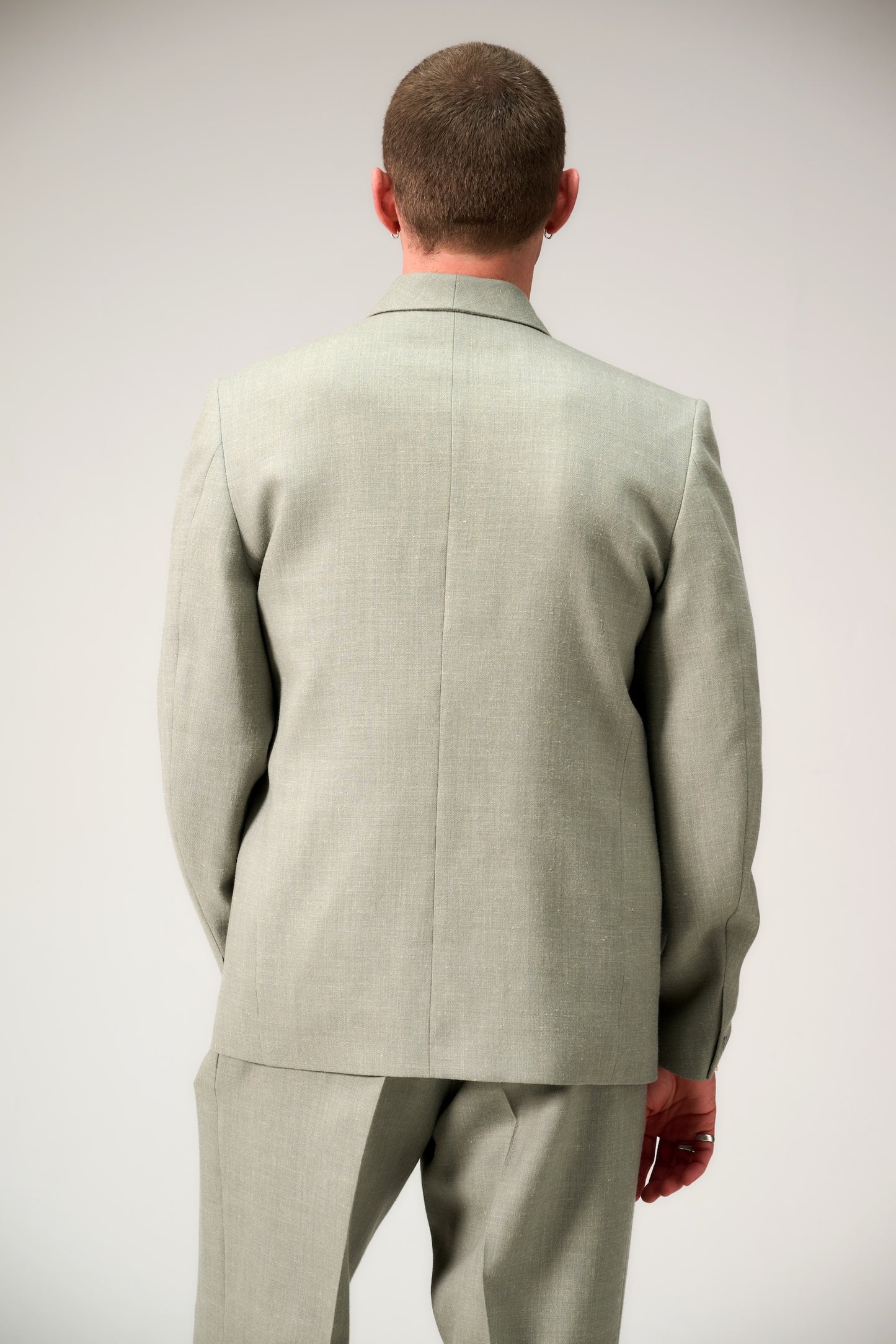 Shawl collar double breasted suit