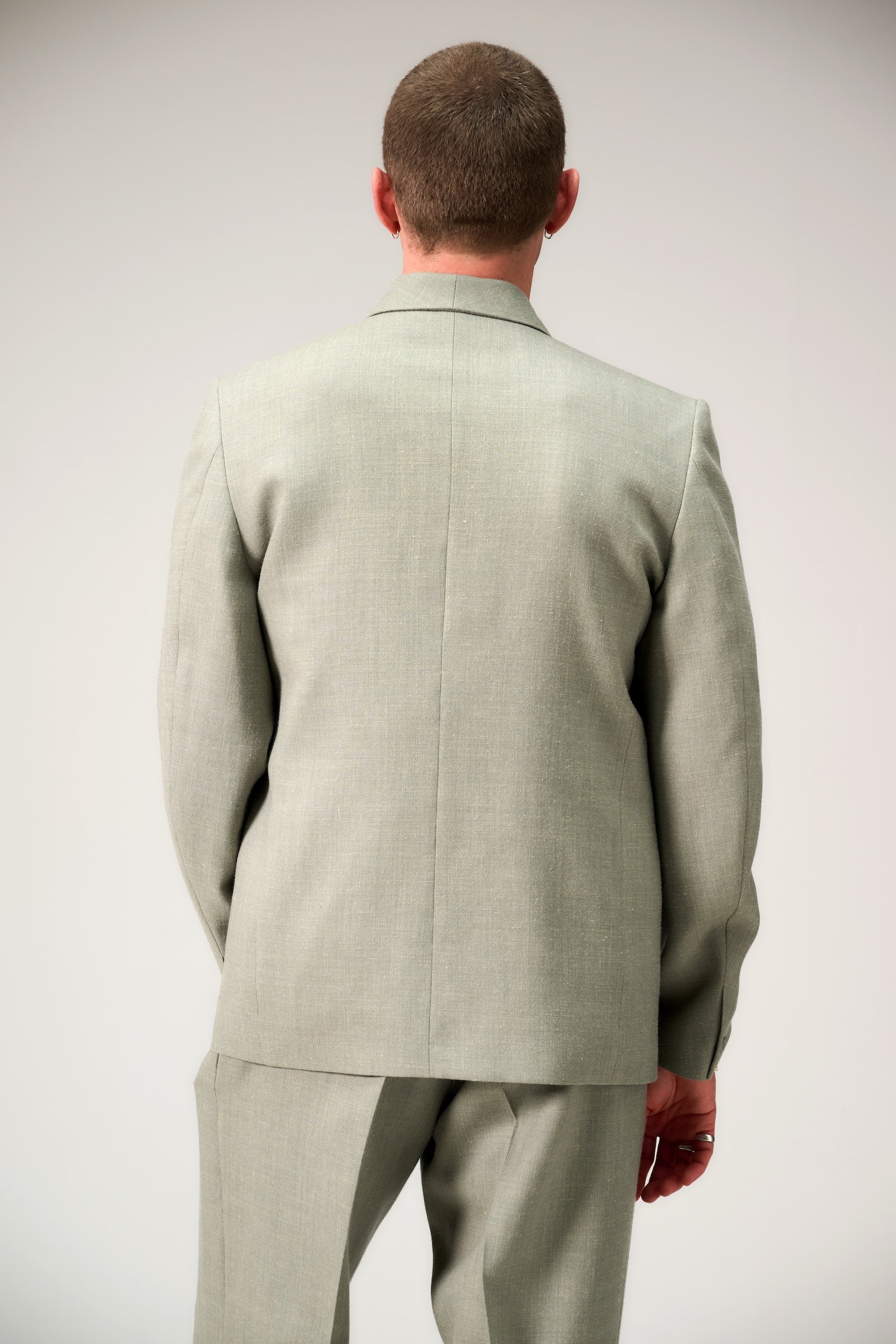 Shawl collar double breasted suit