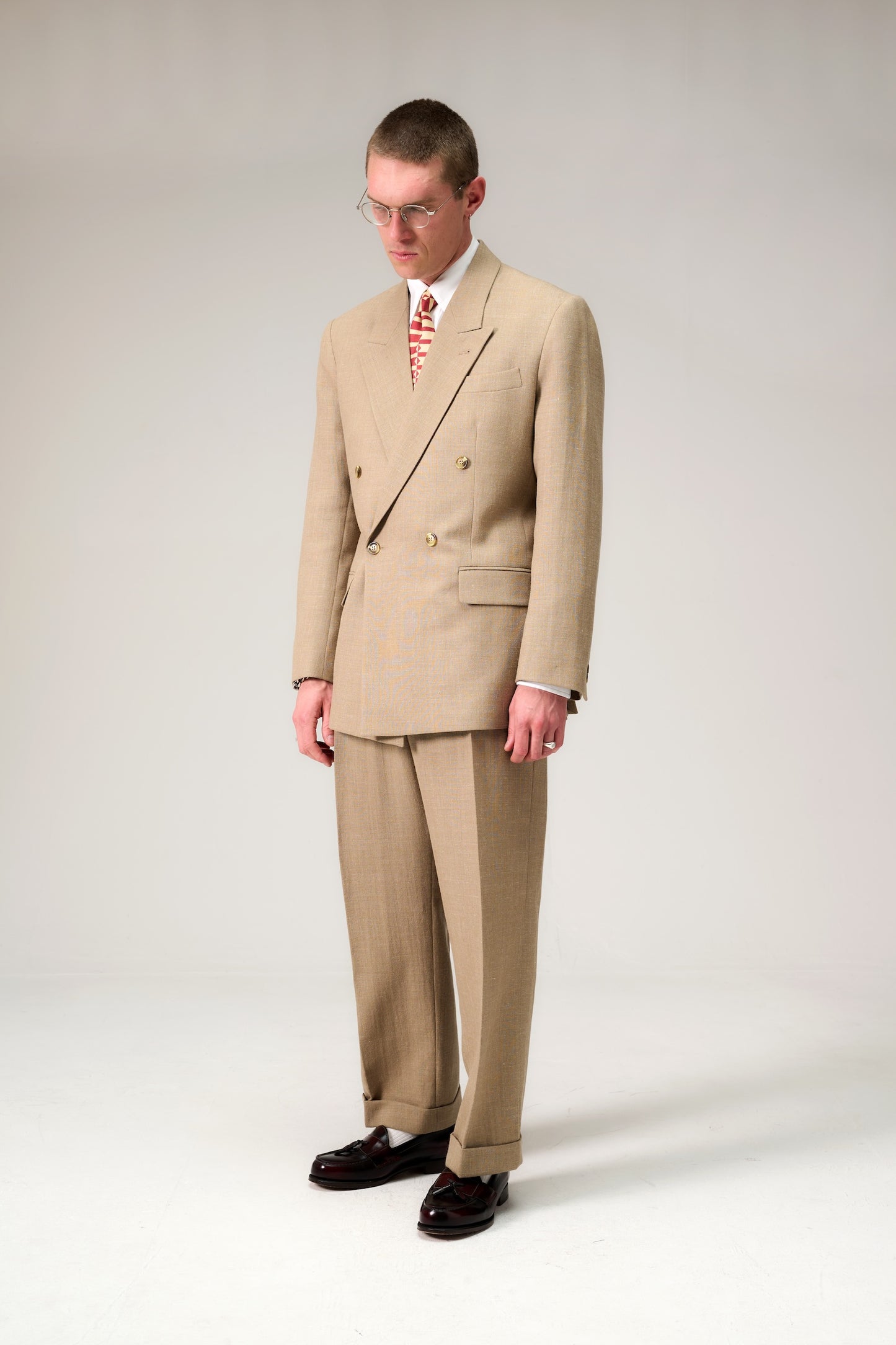 Double breasted suit