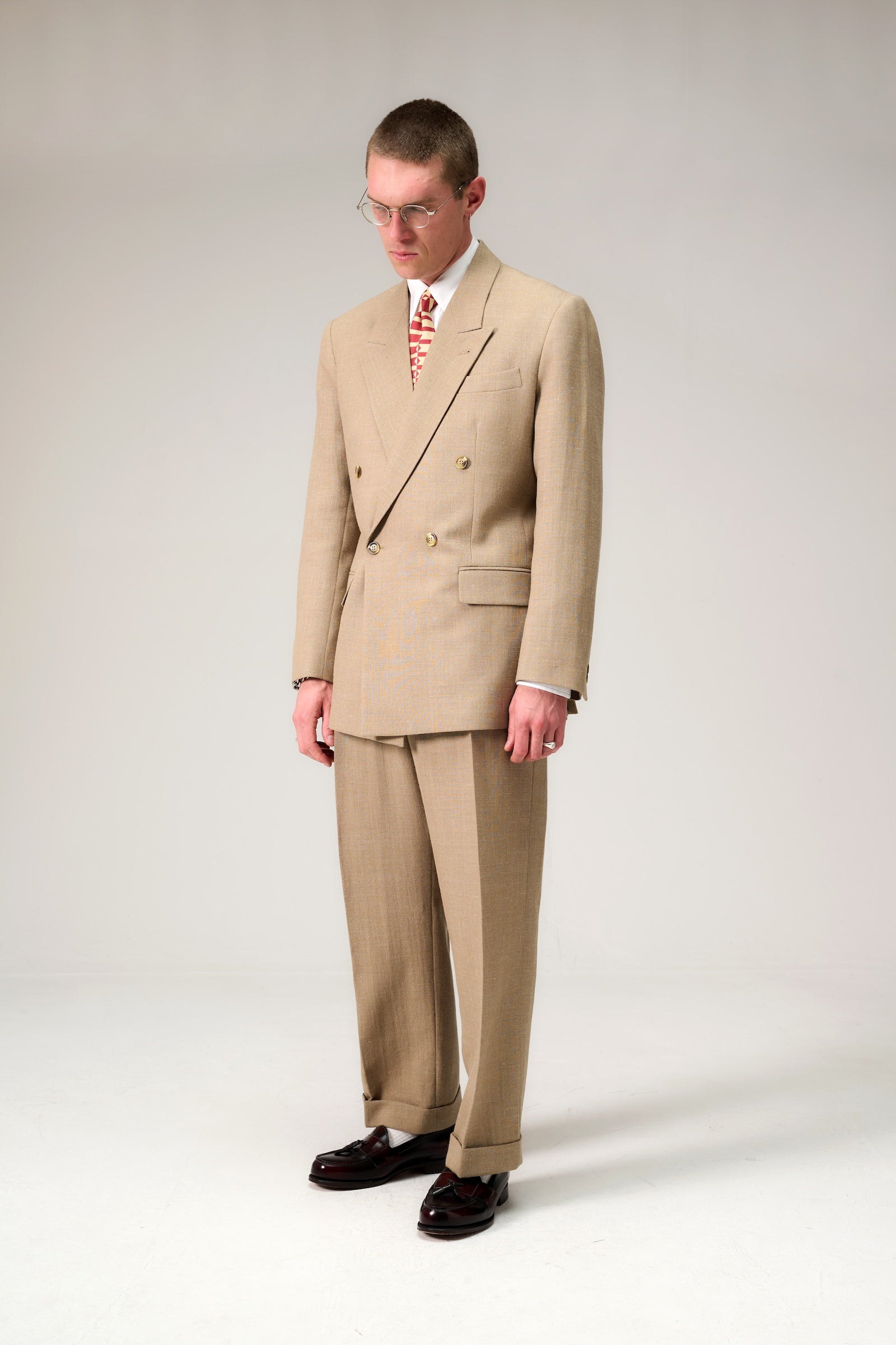 Double breasted suit