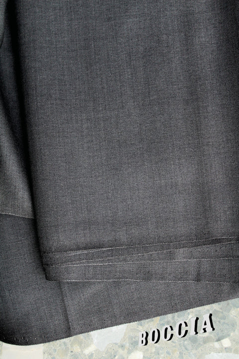 Shark skin grey wool suiting -TB103m