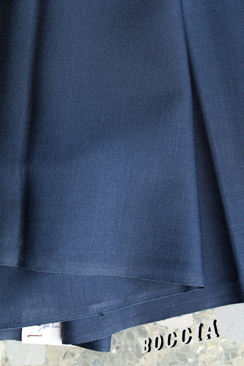 French blue crispy suiting wool - TB105m