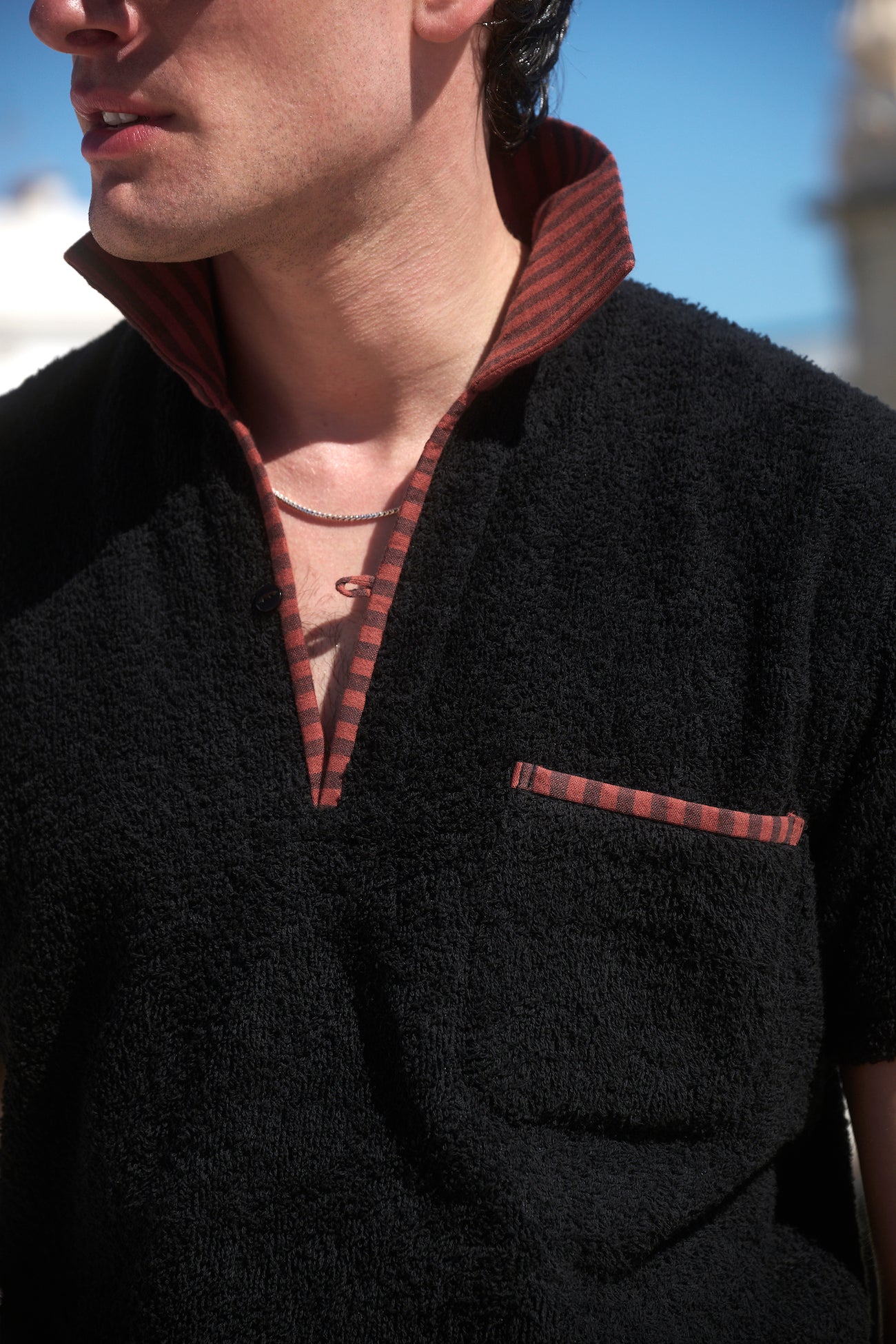 Tangier towelling shirt