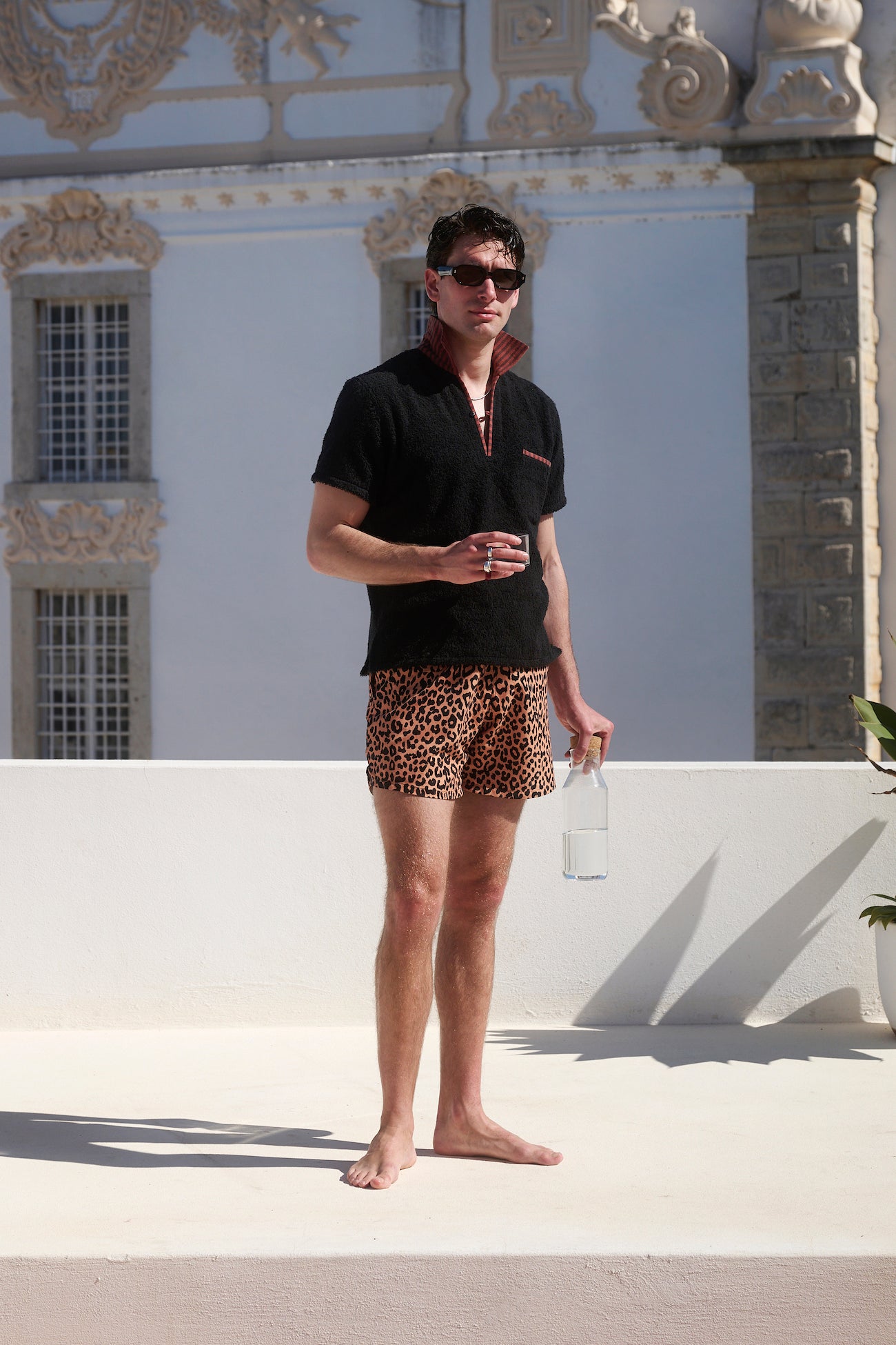 Tangier towelling shirt