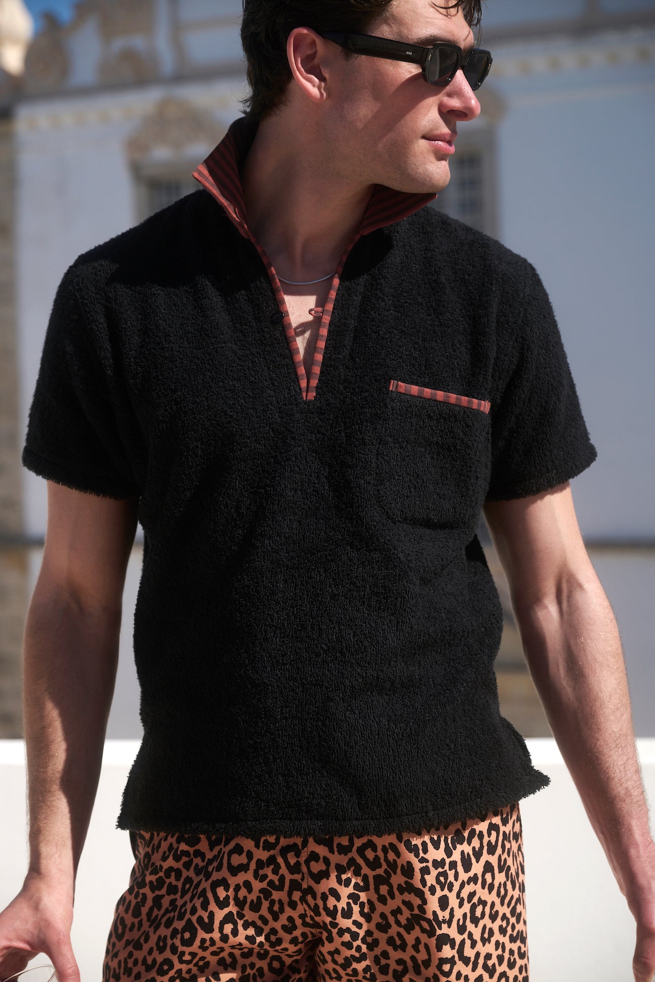 Tangier towelling shirt