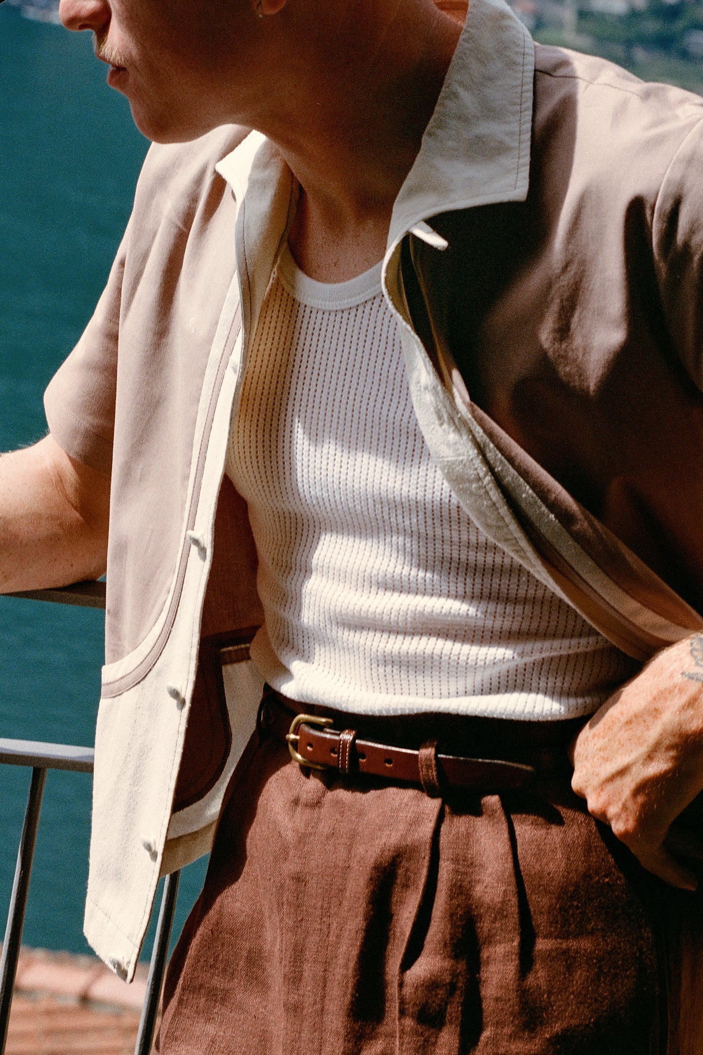 Perforated vest / tank