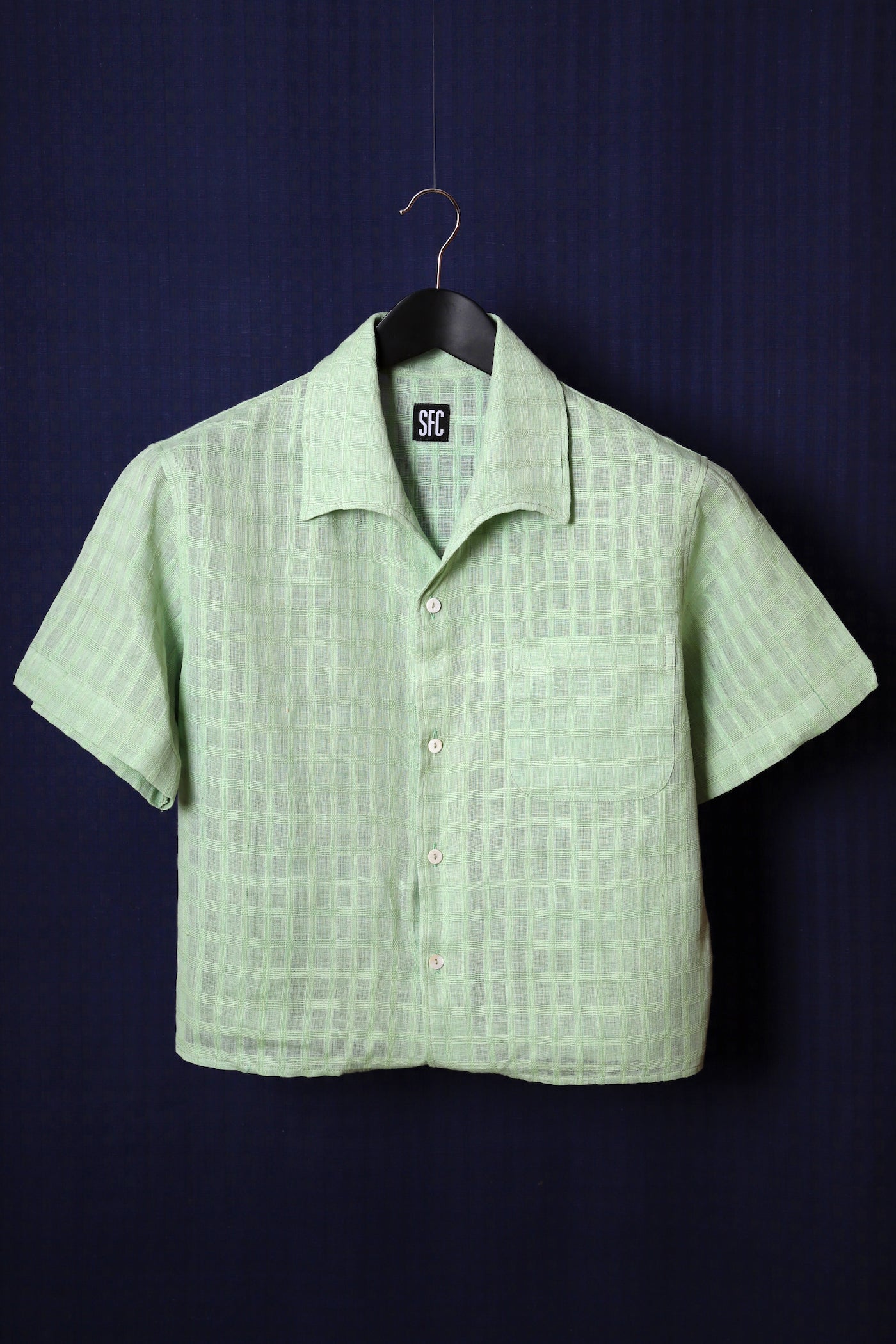 Waist-tie shirt