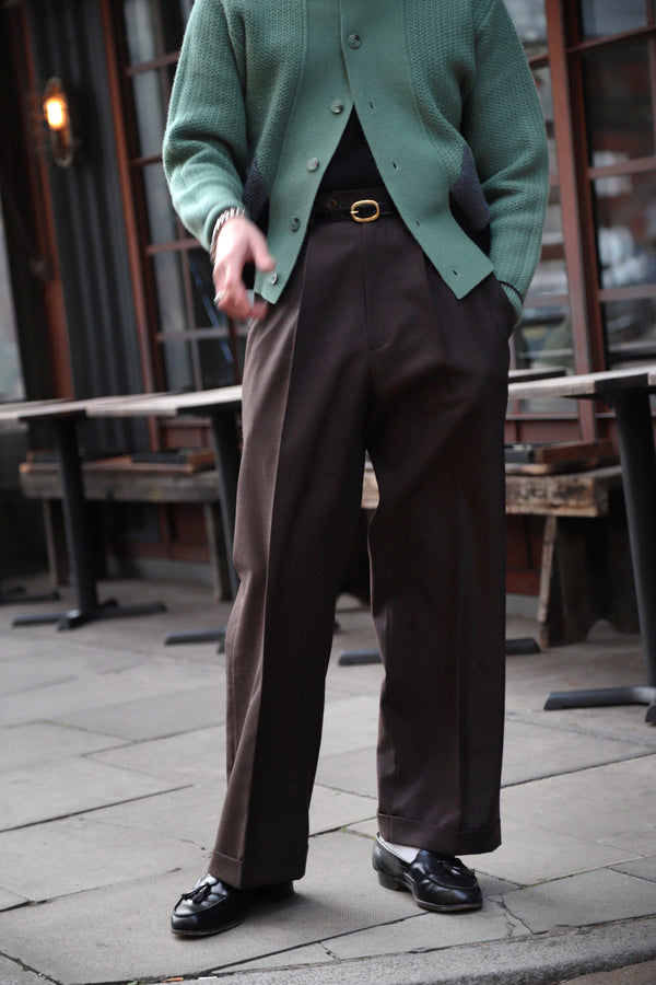 Wide boy trousers – Scott Fraser Collection