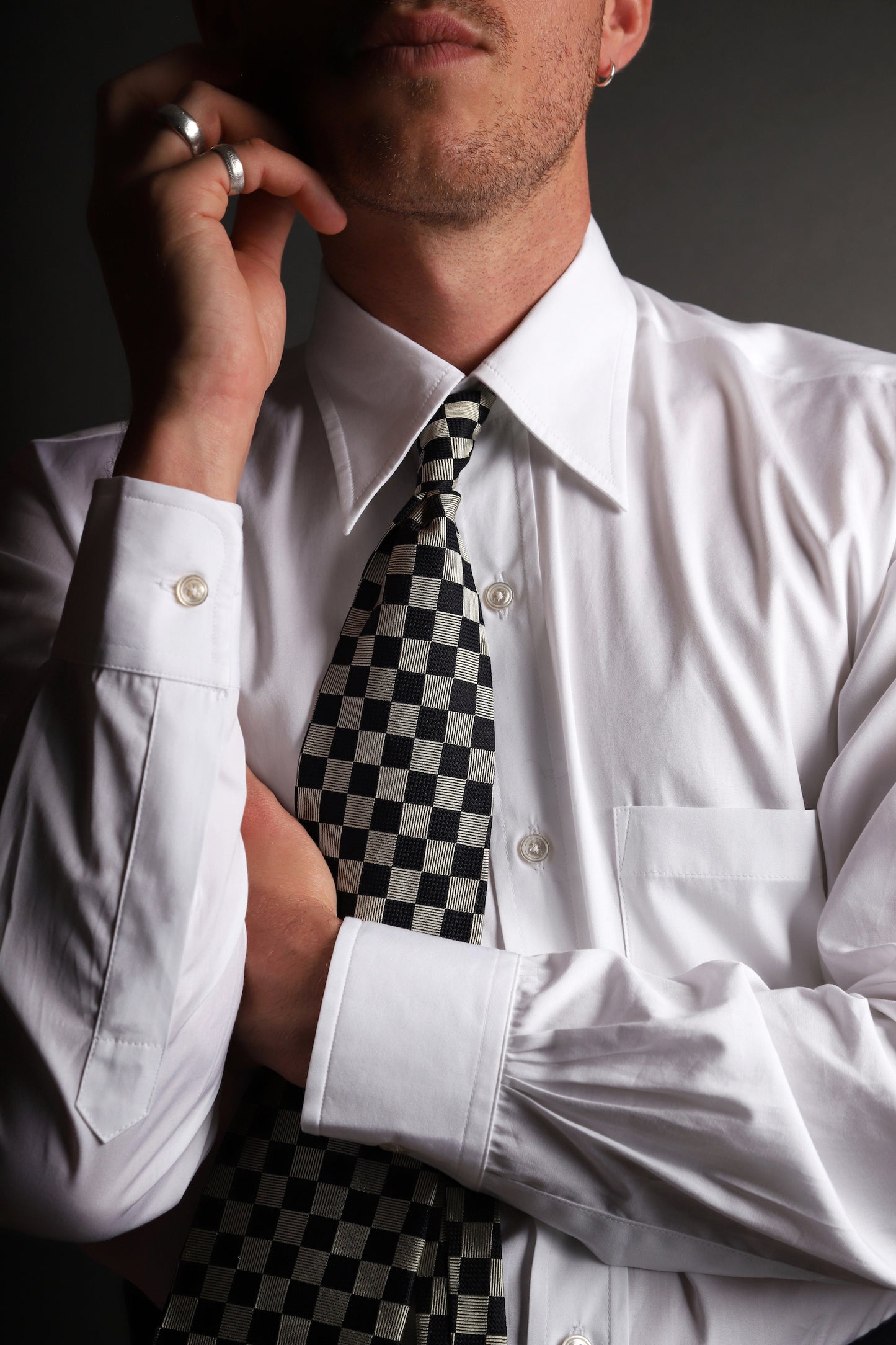 Fraser spearpoint dress shirt