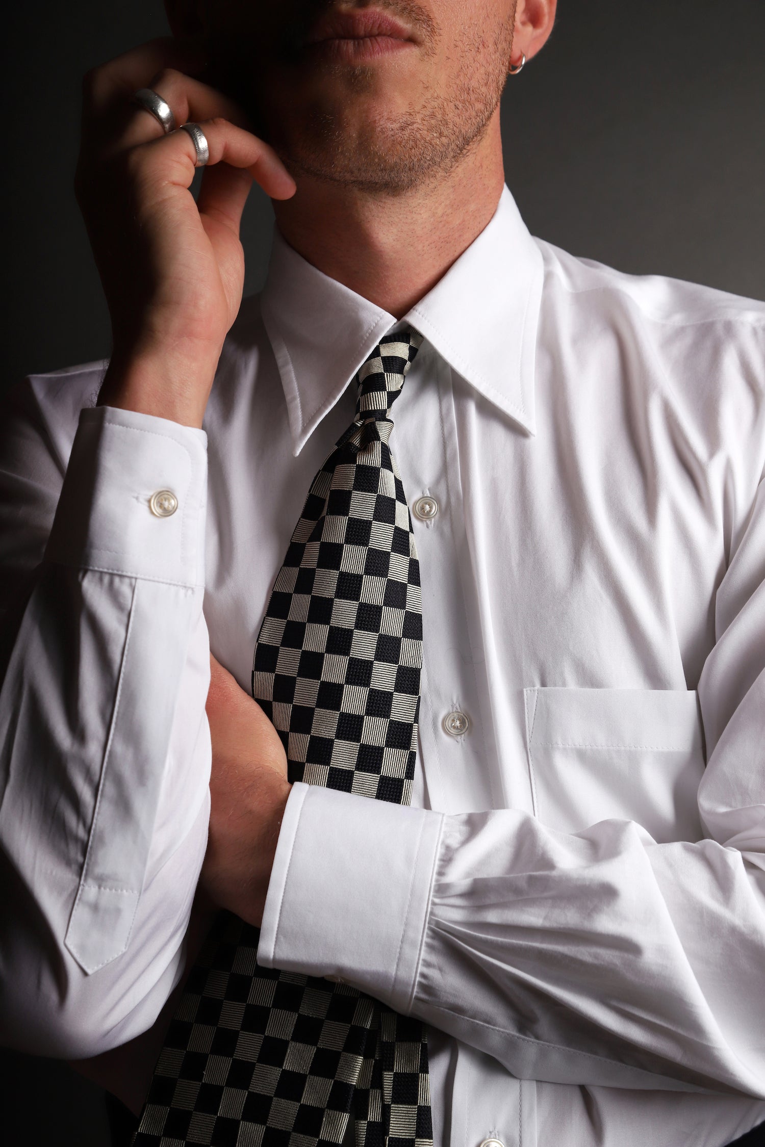 Fraser spearpoint dress shirt