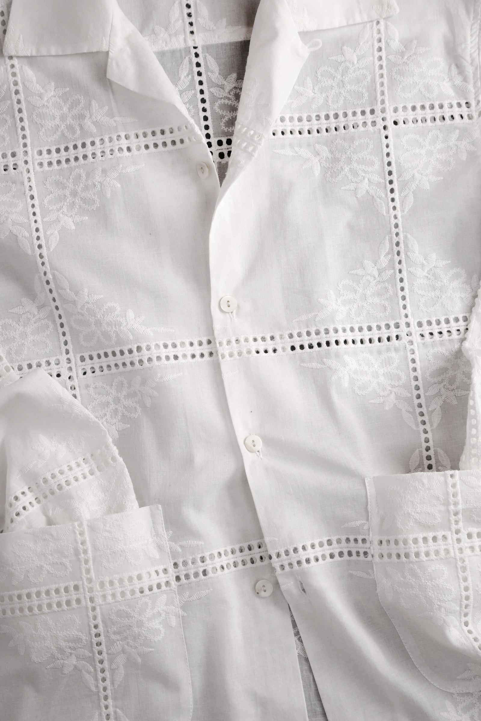 Embroidered pocket shirt