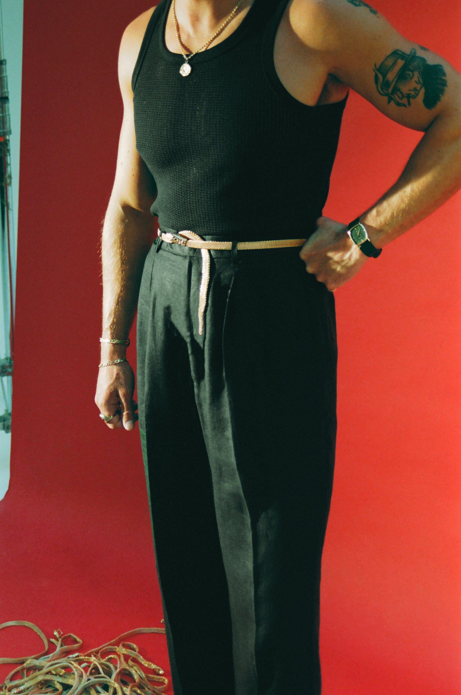 Perforated vest / tank