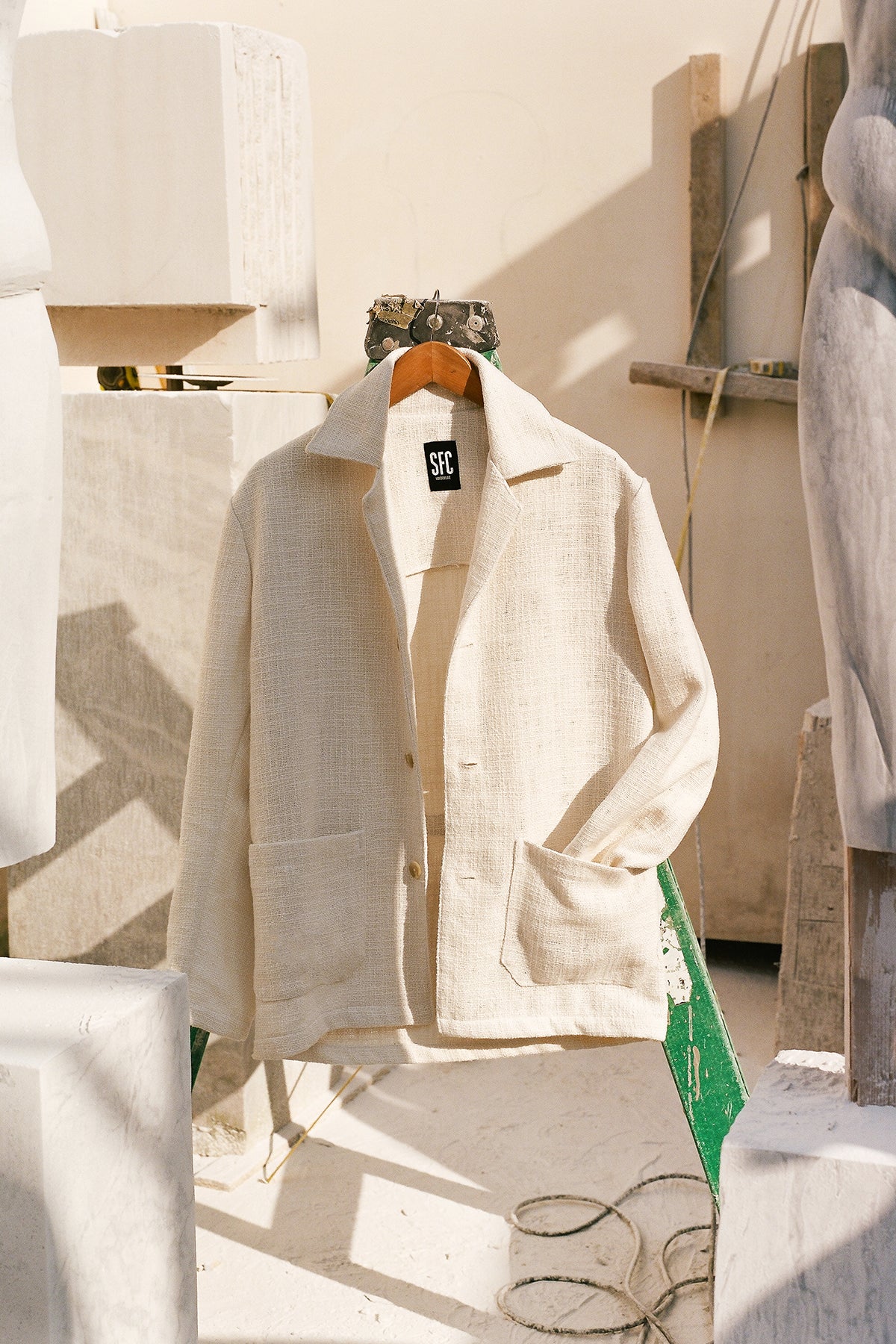 Cotton on sale linen jacket