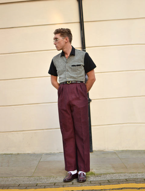 Classic wide-leg trouser (new fabric options available)