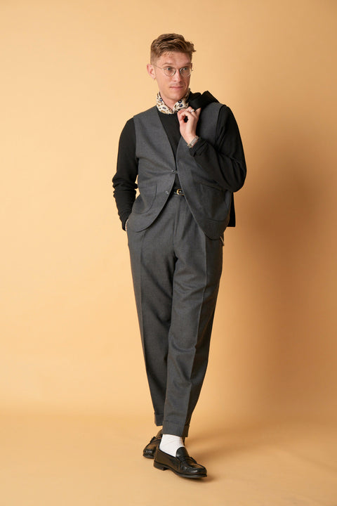 Boccia 2pc suit set - trousers and waistcoat (in Boccia fabric options)