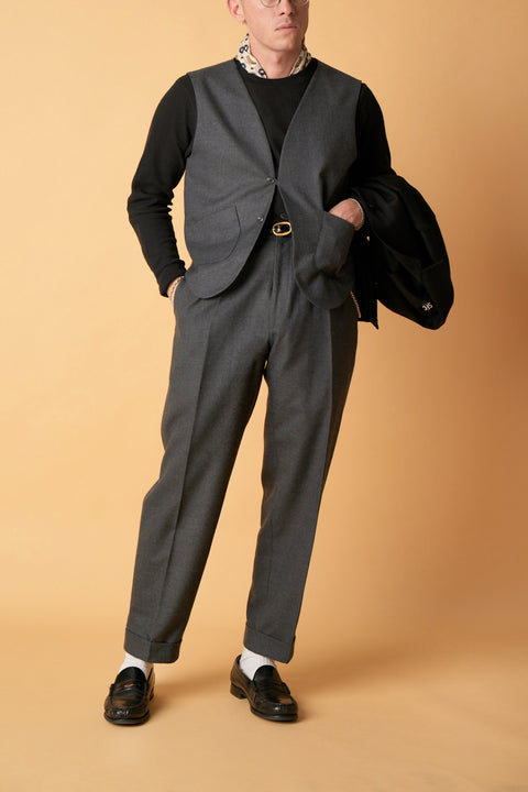 Boccia 2pc suit set - trousers and waistcoat (in Boccia fabric options)