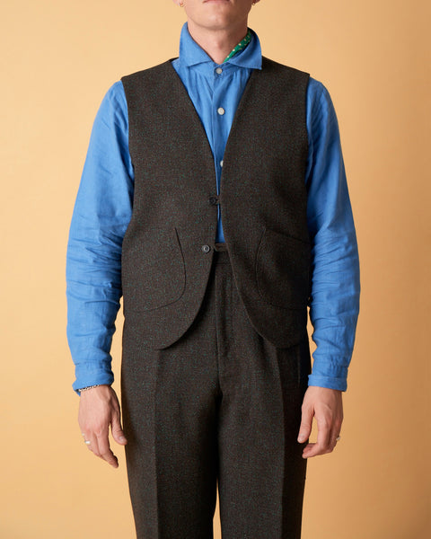 Boccia waistcoat (in Boccia fabric options)