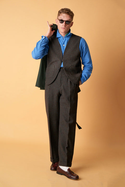 Boccia waistcoat (in Boccia fabric options)