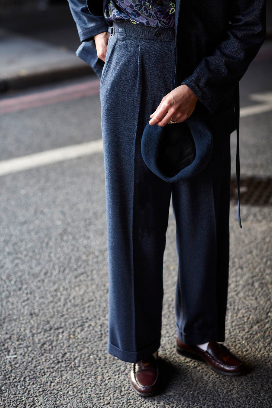 Wide boy trousers – Scott Fraser Collection