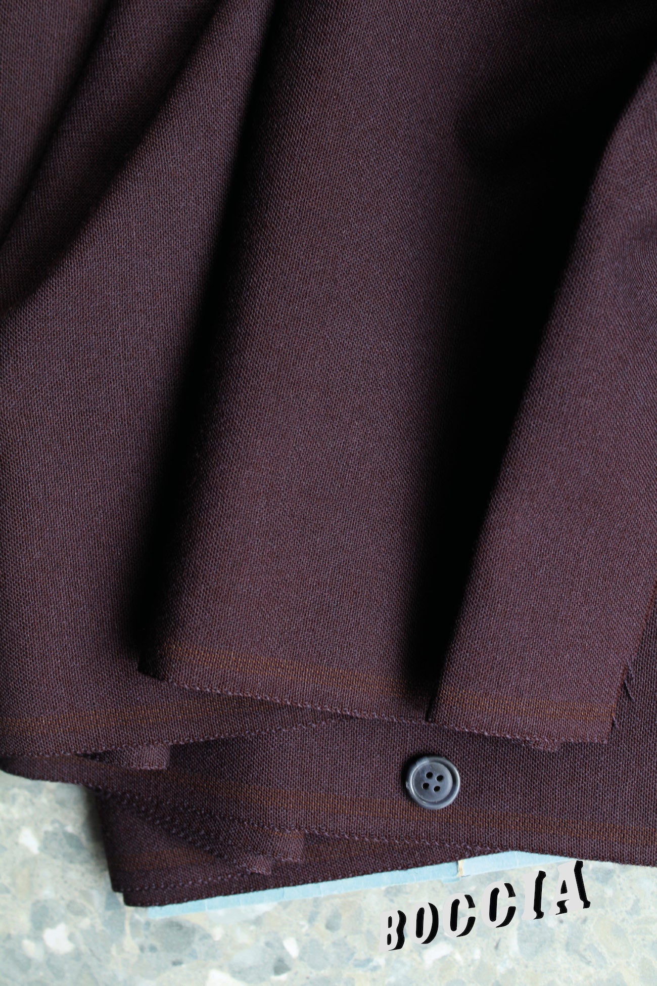 Rich chocolate brown Fresco wool TB019 Scott Fraser Collection